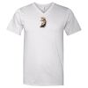 Lightweight Ringspun V-Neck "Soft Feel" T-Shirt Thumbnail