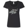 Softstyle Women's Deep Scoopneck T-Shirt Thumbnail