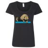 Softstyle Women's Deep Scoopneck T-Shirt Thumbnail