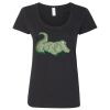 Softstyle Women's Deep Scoopneck T-Shirt Thumbnail