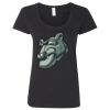 Softstyle Women's Deep Scoopneck T-Shirt Thumbnail