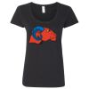 Softstyle Women's Deep Scoopneck T-Shirt Thumbnail