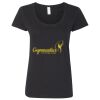 Softstyle Women's Deep Scoopneck T-Shirt Thumbnail