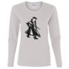 Heavy Cotton Women's "Budget" Long Sleeve T-Shirt Thumbnail