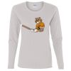 Heavy Cotton Women's "Budget" Long Sleeve T-Shirt Thumbnail