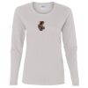 Heavy Cotton Women's "Budget" Long Sleeve T-Shirt Thumbnail
