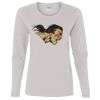 Heavy Cotton Women's "Budget" Long Sleeve T-Shirt Thumbnail
