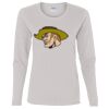 Heavy Cotton Women's "Budget" Long Sleeve T-Shirt Thumbnail