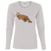 Heavy Cotton Women's "Budget" Long Sleeve T-Shirt Thumbnail