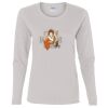 Heavy Cotton Women's "Budget" Long Sleeve T-Shirt Thumbnail