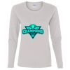 Heavy Cotton Women's "Budget" Long Sleeve T-Shirt Thumbnail