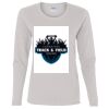 Heavy Cotton Women's "Budget" Long Sleeve T-Shirt Thumbnail