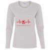 Heavy Cotton Women's "Budget" Long Sleeve T-Shirt Thumbnail