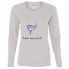 Heavy Cotton Women's "Budget" Long Sleeve T-Shirt Thumbnail
