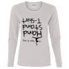 Heavy Cotton Women's "Budget" Long Sleeve T-Shirt Thumbnail